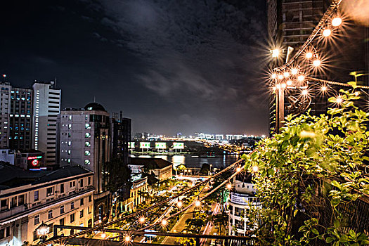 胡志明市夜景