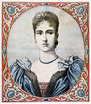 亚历山大,皇后,俄罗斯,1894年,艺术家,未知