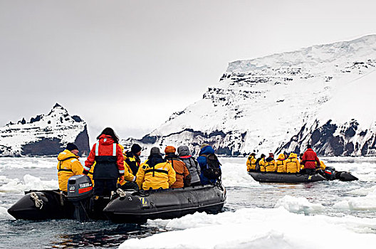 南极,岛屿,尝试,背影,俄罗斯,破冰船