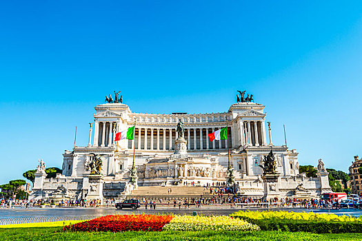 国家纪念建筑,广场,威尼斯,罗马,拉齐奥,意大利,欧洲