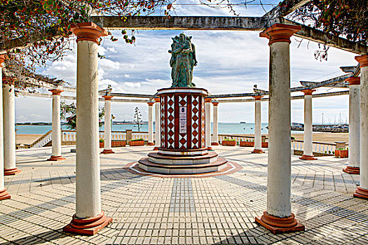 纪念建筑,哥斯达黎加,安达卢西亚,西班牙,欧洲