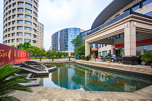 宁波,远洲大酒店,大堂,外景