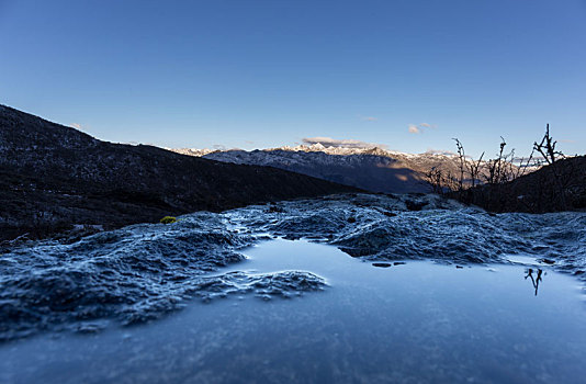 高原海子高山湖泊