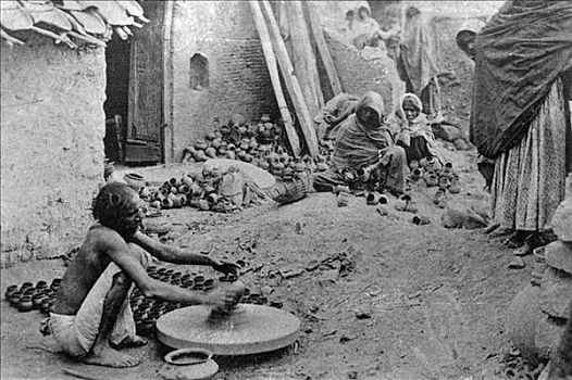 工作,印度,20世纪