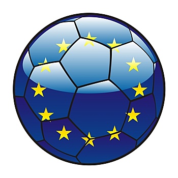 欧盟盟旗,足球
