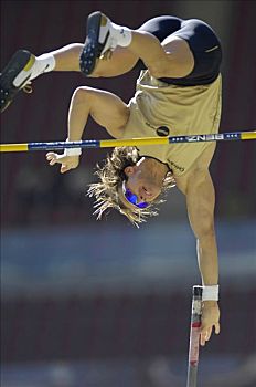 世界,竞技,斯图加特,2007年,巴登符腾堡,德国,撑杆跳高