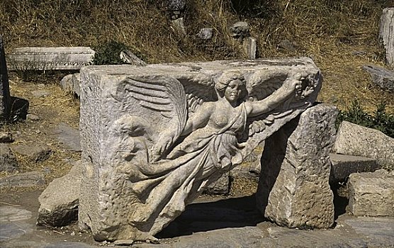 石刻,希腊,女神,胜利女神,以弗所,土耳其