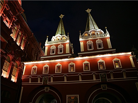 莫斯科,红场,大门