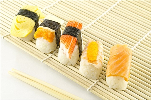 新鲜,寿司,传统,日本料理