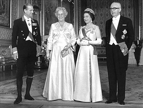 伊丽莎白二世女王,菲利普亲王,西部,德国人,总统,妻子