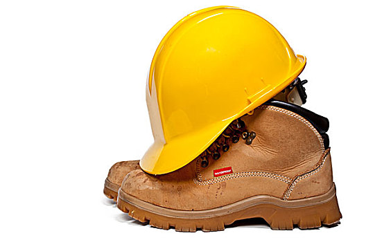 安全帽,工作靴
