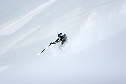 下坡,滑雪