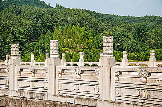 仿古建筑桥栏杆