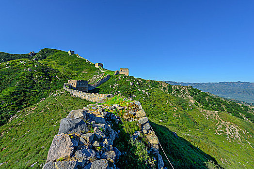 中国,河北,保定,涞源,明长城遗址greatwallofghina