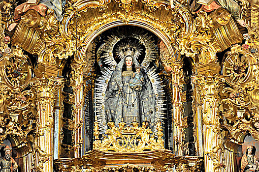 圣坛,圣玛利亚大教堂,卡迪兹,安达卢西亚,西班牙,欧洲