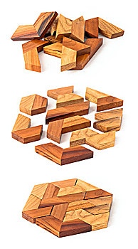 木质,六面体,谜题