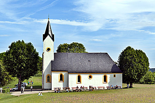 朝圣教堂,巴特施塔夫斯坦,上弗兰科尼亚,巴伐利亚,德国,欧洲