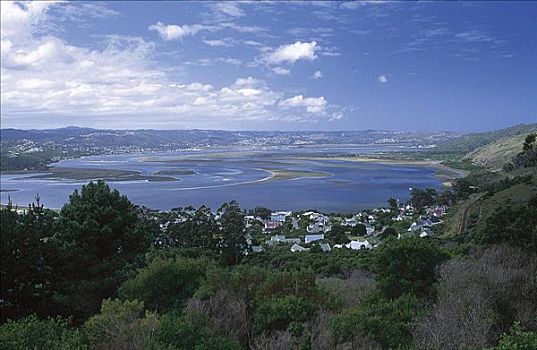 湾,海洋,泻湖,花园大道,靠近,南非