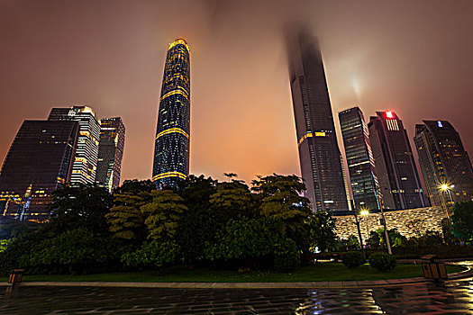 广州城市夜景