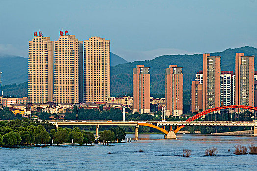 松花江外滩建筑景观