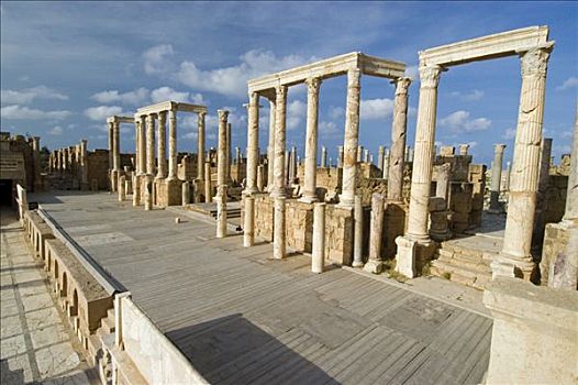 罗马剧场,莱普蒂斯马格纳,世界遗产,利比亚