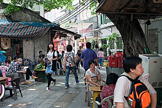 小路,广州,中国