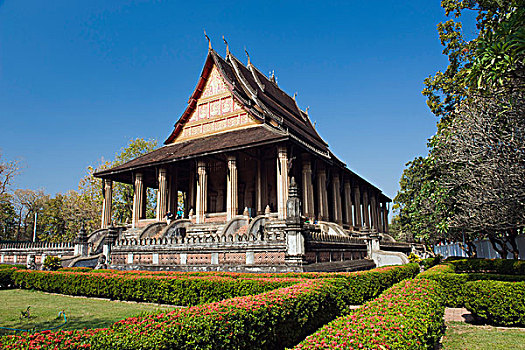博物馆,佛教艺术,庙宇,万象,老挝,印度支那,亚洲
