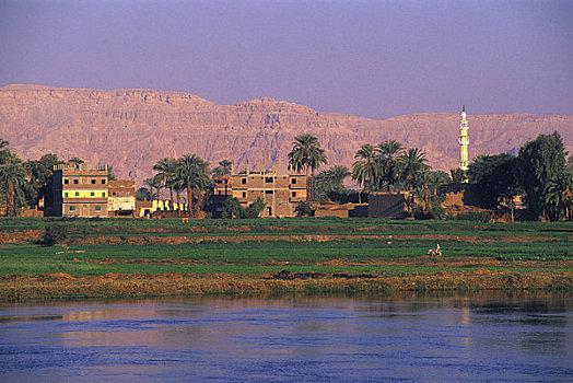 埃及,尼罗河,路克索神庙,丹达拉,地点
