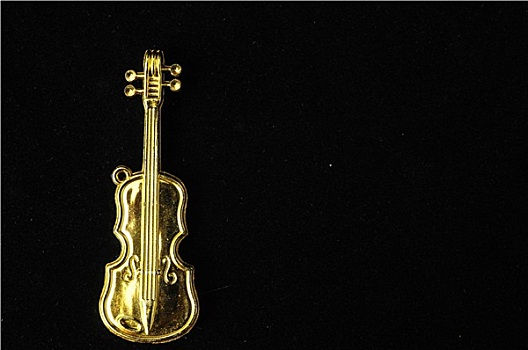 金色,小提琴