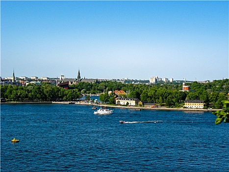 风景,斯德哥尔摩,波罗的海