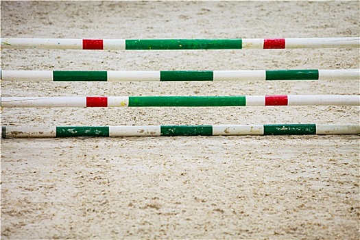 绿色,红色,白色,障碍,跳跃,马,骑,竞争