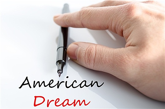 美国梦,文字,概念