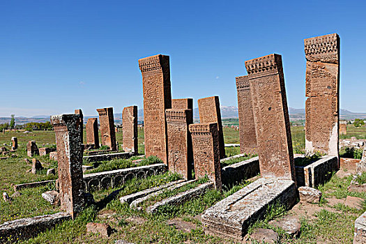 墓地,省,东安纳托利亚地区,安纳托利亚,土耳其,亚洲