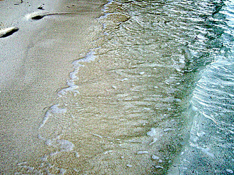 马尔代夫的沙滩