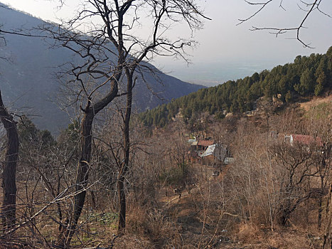 扯袍峪风光