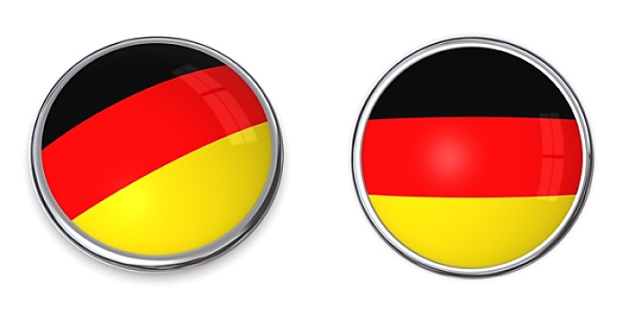 旗帜,扣,德国