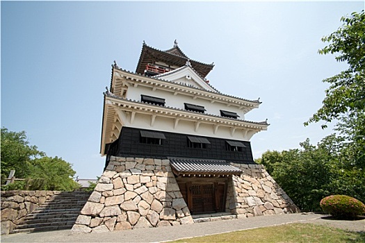 日本,城堡,建筑