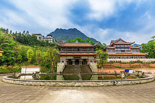 重庆中山古镇少林寺