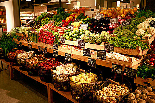 果蔬,市场,日内瓦