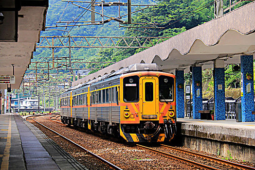 台湾老式火车站