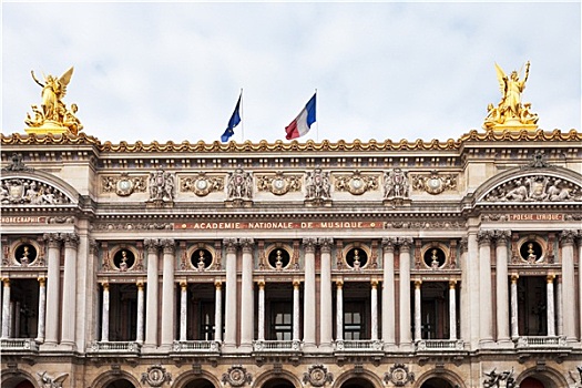 建筑,歌剧院,加尼叶歌剧院,巴黎