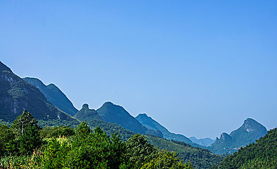 桂林山岭风光