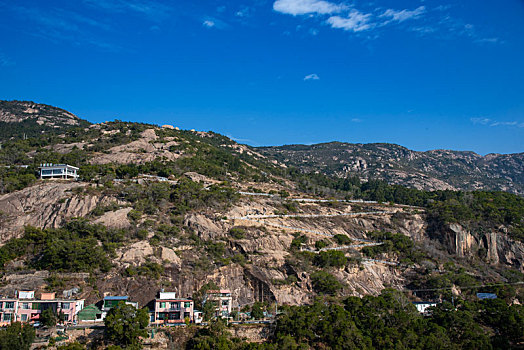 福建霞浦东壁村滩涂风景