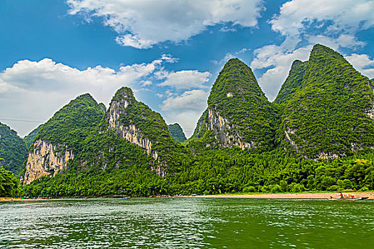 阳朔,兴坪,漓江,自然,风景