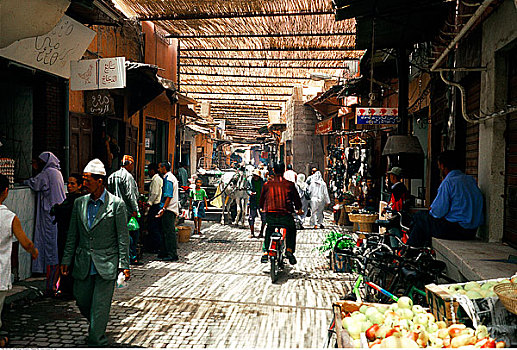 市场,摩洛哥,非洲