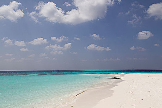 马尔代夫海滩风光