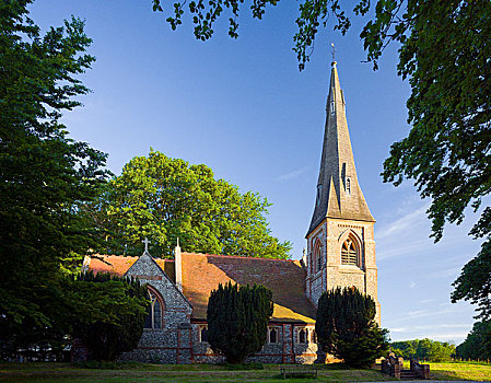 英格兰,汉普郡,教区教堂