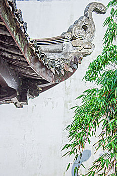 中国古典屋檐古风