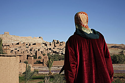 非洲,北非,摩洛哥,区域,瓦尔扎扎特,女人