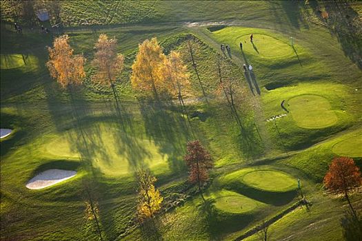 高尔夫球杆,鲁尔区,北莱茵威斯特伐利亚,德国,欧洲
